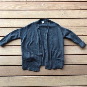 Grey cardigan
